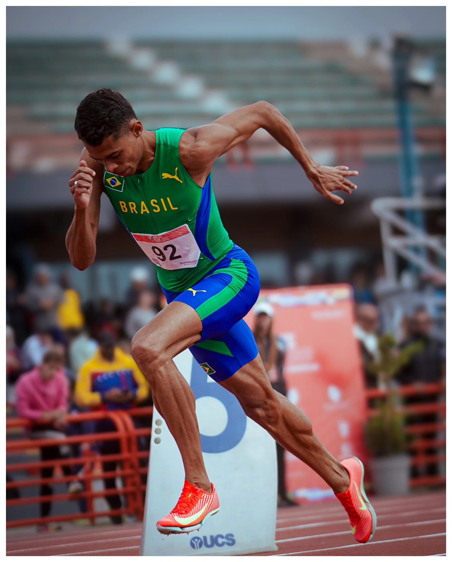 Eduardo Ribeiro Moreira se consagra campeón sudamericano en 800 metros