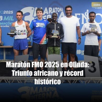 Maratón FMO 2025 en Olinda: Triunfo africano y récord histórico