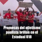 Promesas del atletismo paulista brillan en el Estadual U18