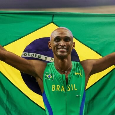 Alison dos Santos mantiene su dominio en el Grand Slam Track