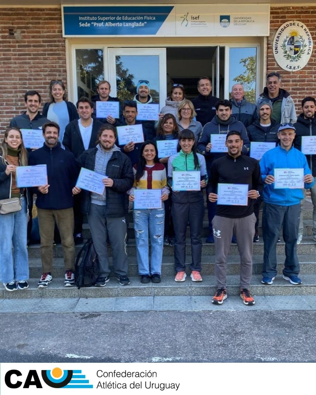Nuevos entrenadores certificados por World Athletics en Uruguay