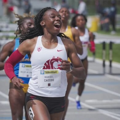 Maribel Caicedo arranca la temporada con un gran 12.70