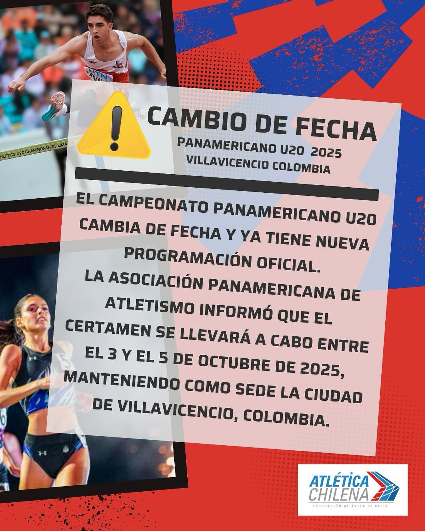 El Panamericano U20 cambia de fecha: nueva cita en octubre en Villavicencio 2 El Panamericano U20 cambia de fecha: nueva cita en octubre en Villavicencio