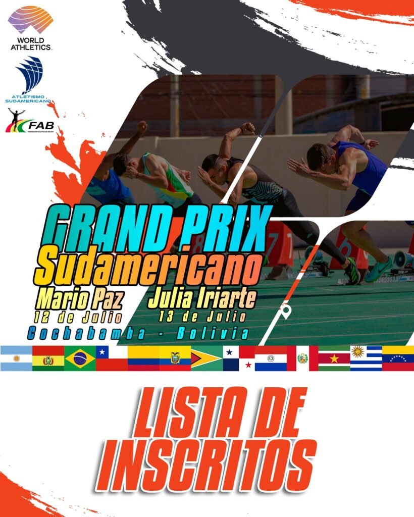 Cochabamba se prepara para recibir al Gran Prix Sudamericano Mario Paz y Julia Iriarte