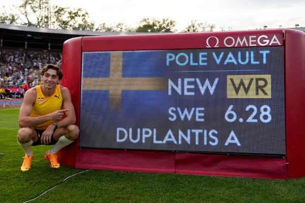 Duplantis mágico: récord mundial Nº12 en Estocolmo 1 Duplantis mágico: récord mundial Nº12 en Estocolmo