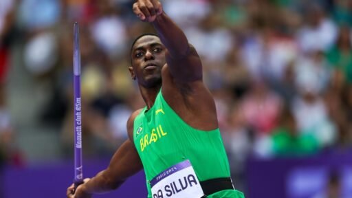 Récord sudamericano de Luiz Mauricio en jabalina