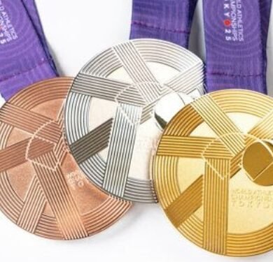 Medallas del Mundial de Atletismo Tokio 2025 deslumbran
