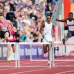 Épico duelo con vallas: Warholm brilla en Bislett Oslo