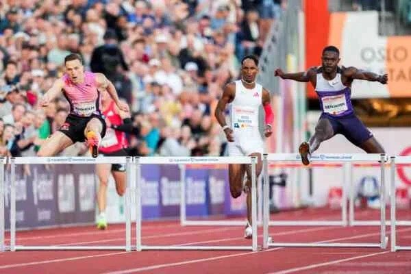 Épico duelo con vallas: Warholm brilla en Bislett Oslo 1 Épico duelo con vallas: Warholm brilla en Bislett Oslo