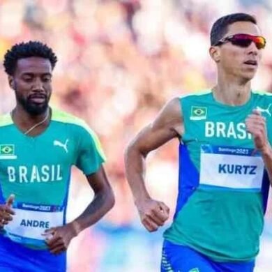 Guilherme Kurtz rompe la barrera de los 3:40 en 1.500 metros