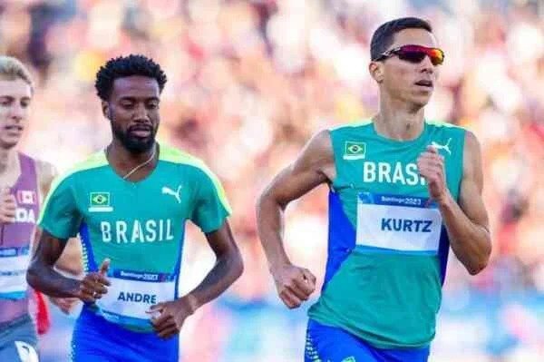 Guilherme Kurtz rompe la barrera de los 3:40 en 1.500 metros