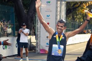 Castelblanco y Ortiz ganaron el Maratón Internacional CAF de Caracas