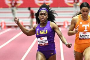 Hinckson bate otro récord sudamericano U20 en 60m indoor con 7.16