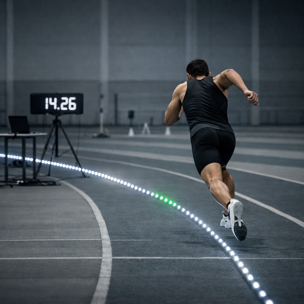 Pacing visual en atletismo