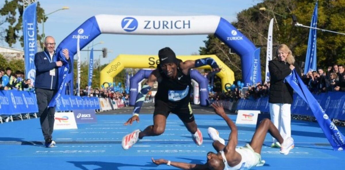 Ricardo Rojas, mejor sudamericano en el Maratón de Sevilla 2026