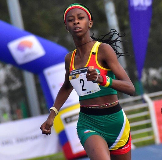 Tianna Springer fija récord sudamericano U20 indoor de 400 en Clemson