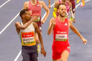 World Athletics descalifica a Tshepiso Masalela por gesto en Polonia