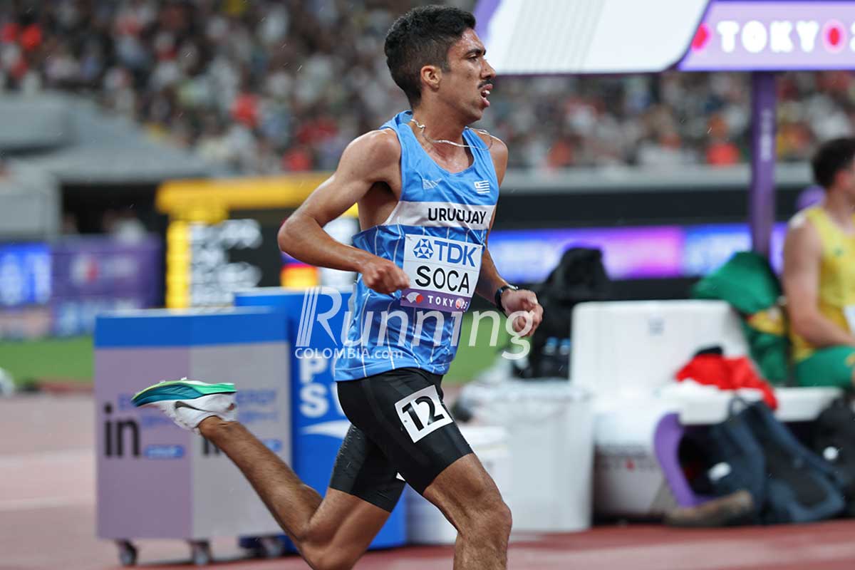 Valentín Soca rompe otra vez el récord suramericano indoor de 1.500