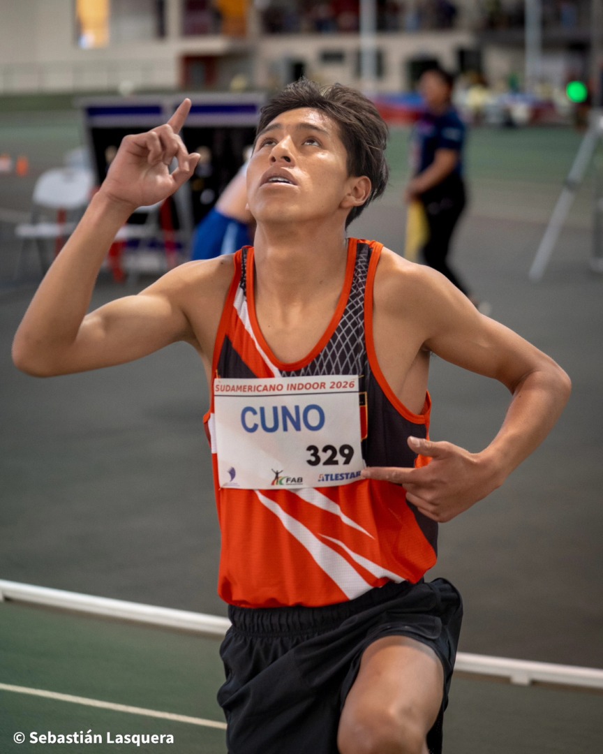 Yeferson Cuno 1500m Cochabamba 2026