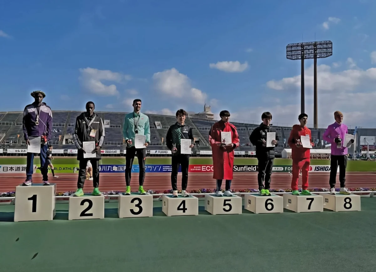 Excepcional Catrofe: 1:00:21 en el medio maratón de Marugame, Japón