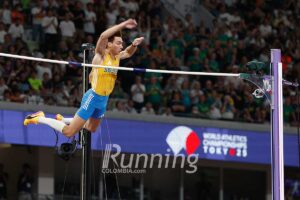 Duplantis bate el récord mundial con 6,31 m en el Mondo Classic de Uppsala
