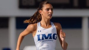 Aurora Bertelsen bate el récord sudamericano u20 indoor de 800 m