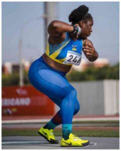 Belsys Quiñonez abre la temporada u20 con récord ecuatoriano: 16.91