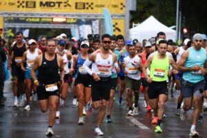 Enzo Yáñez y Johana Rivas ganaron el maratón de Temuco