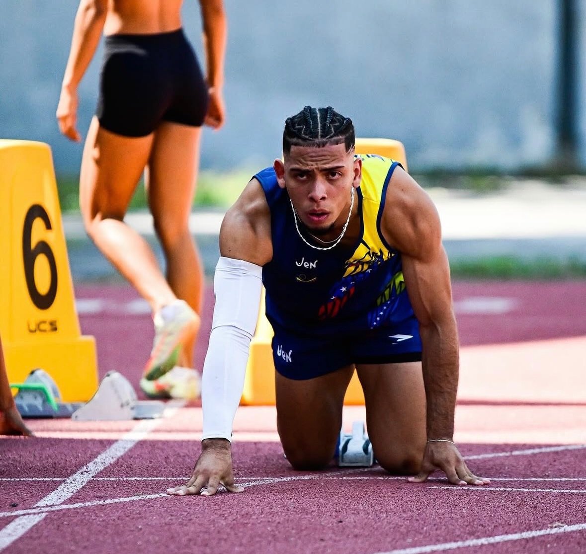 Festival de velocistas y récord en la Liga Nacional de Atletismo en Venezuela