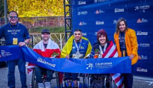 Francisco Sanclemente fue segundo en la Maratón de Los Ángeles