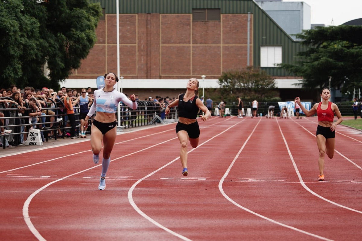Los velocistas brillan en el torneo Día de la Memoria en Buenos Aires