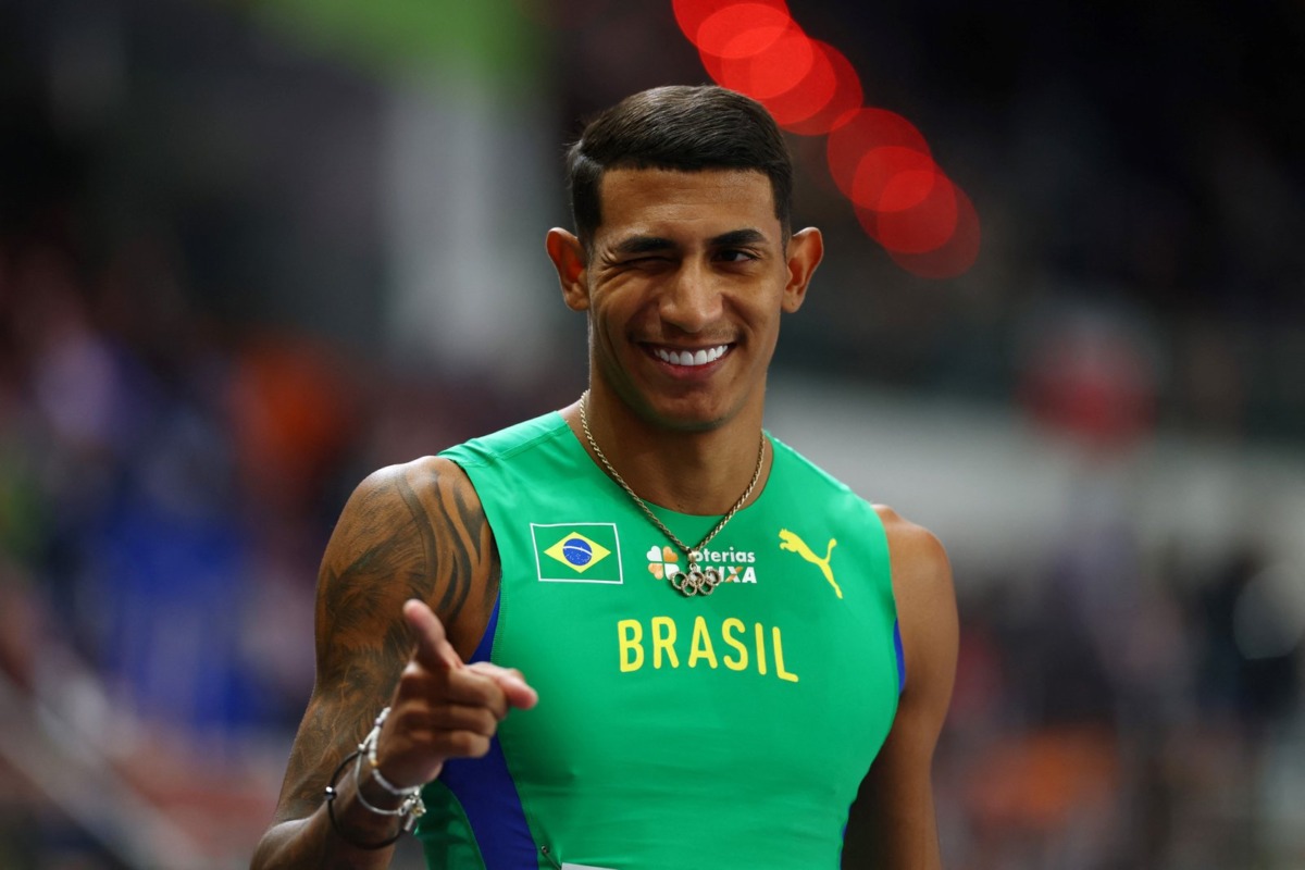 Matheus Lima da Silva, 7° en los 400 llanos del Mundial indoor en Torun
