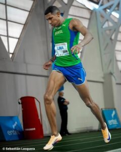 Matheus Lima da Silva busca otra final de 400 en el Mundial Indoor