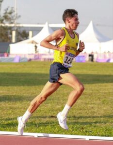 Pedro Alejandro Marín ganó los 5.000 metros en San Diego