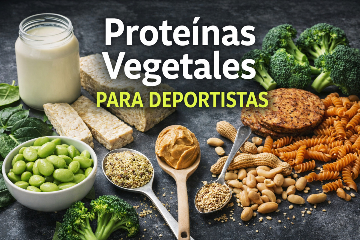 Proteínas vegetales para deportistas