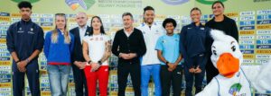 Sebastian Coe agradece a los atletas antes del Mundial Indoor Kujawy Pomorze 26