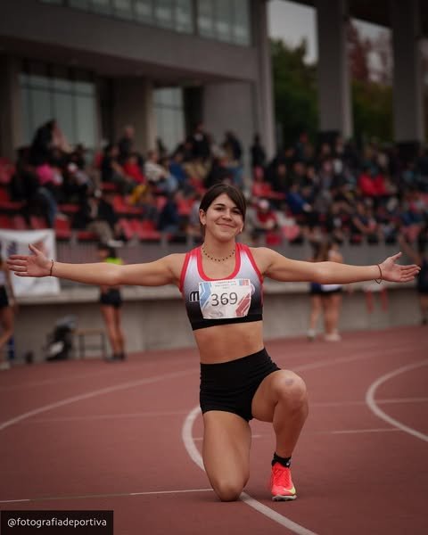 Tomás León y Pilar Rodríguez ganan los 200 m en Santiago de Chile