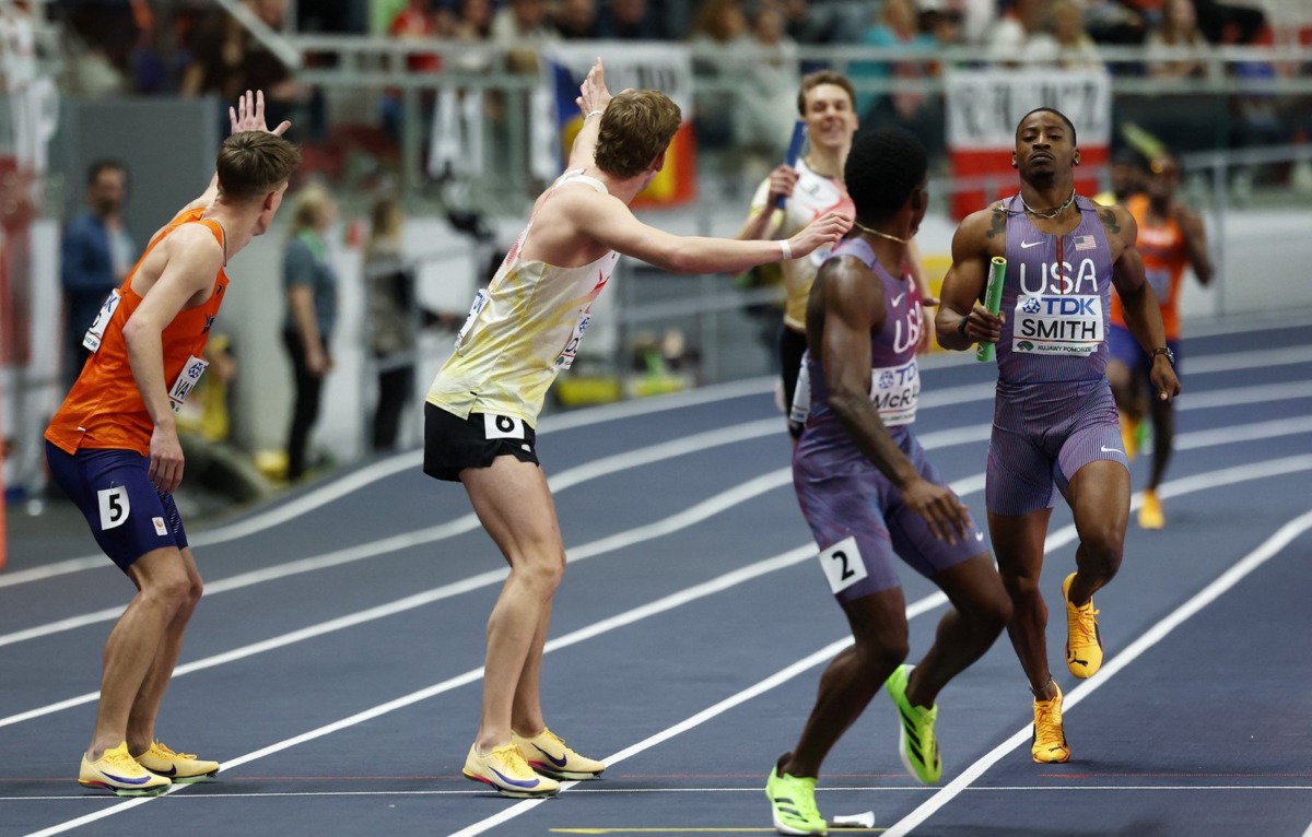 Venezuela rompió el récord sudamericano indoor en 4×400 en Torun