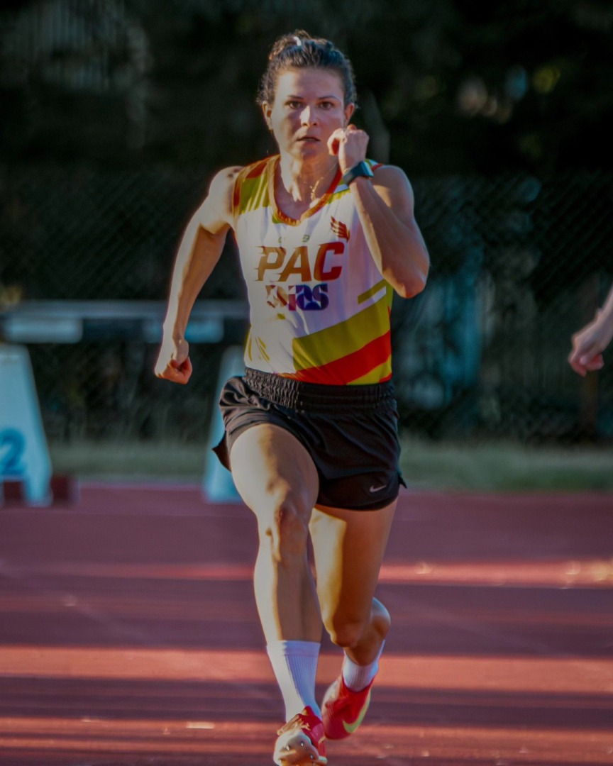 Xenia Hiebert destaca nuevamente en 200 metros en Asunción