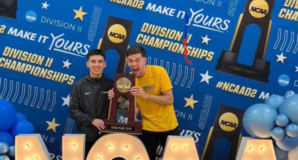 Chile brilla en el NCAA Division II Indoor con dos medallas de Klaus Scholz y Joaquín Campos