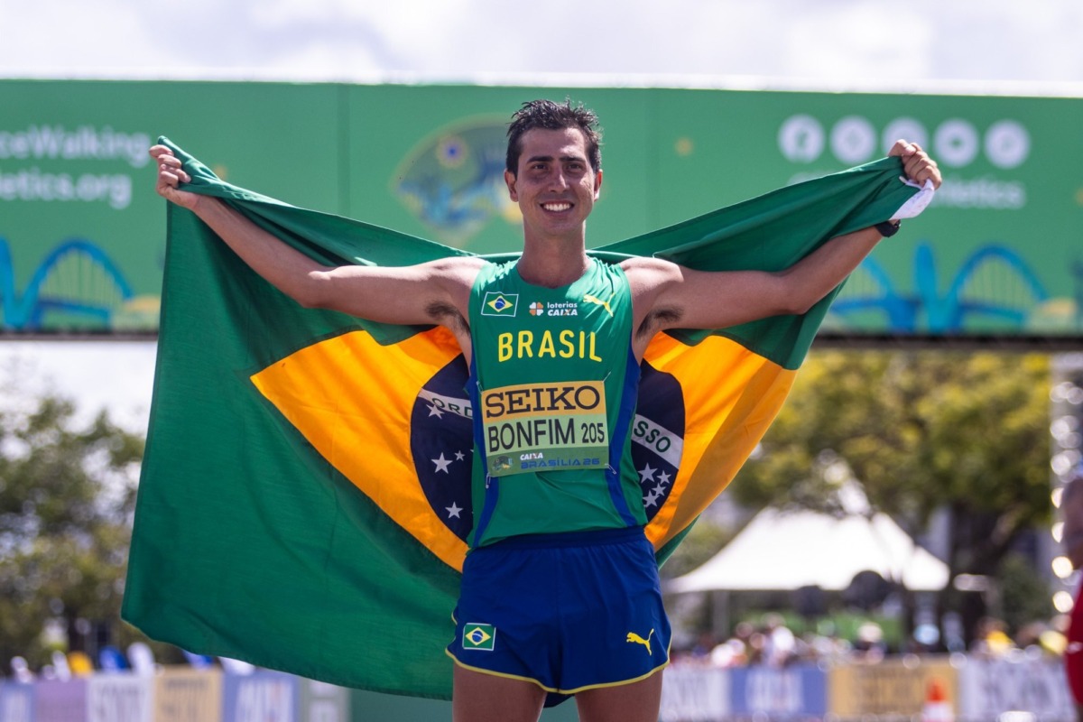 Caio Bonfim retoma las actividades marchando los 5.000 m en el Trofeo Adhemar Ferreira da Silva