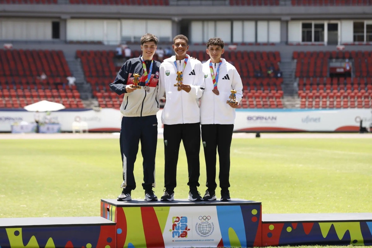 Atletismo Brasil gana oro en triple salto con Nicolas Izidoro en los Juegos de la Juventud y tendrá a Kevin Tobias como abanderado
