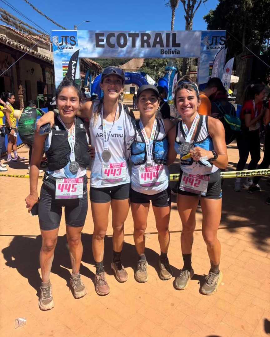 Argentina conquista tres oros en el Sudamericano de Carreras de Montaña en Bolivia