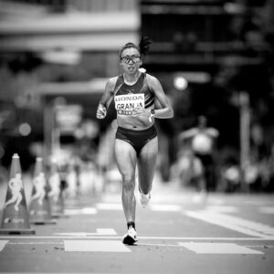 Excelente desempeño de Mary Zenaida Granja en el maratón de Viena 2024