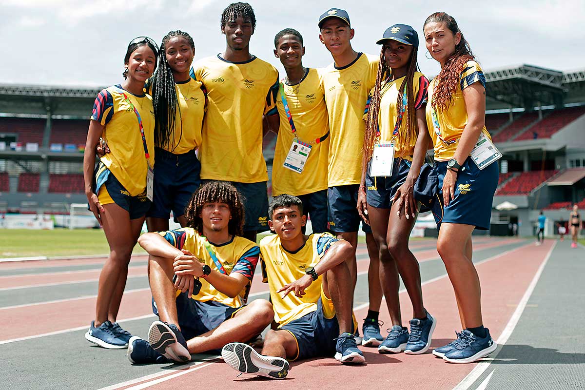 Colombia listo para disputar medallas en atletismo de los Suramericanos de la Juventud