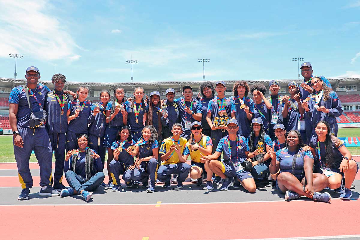 Colombia logra título histórico en atletismo en Juegos Suramericanos Juveniles