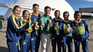 Paula Torres y Ecuador triunfan con jerarquía en el Mundial de Marcha en Brasilia