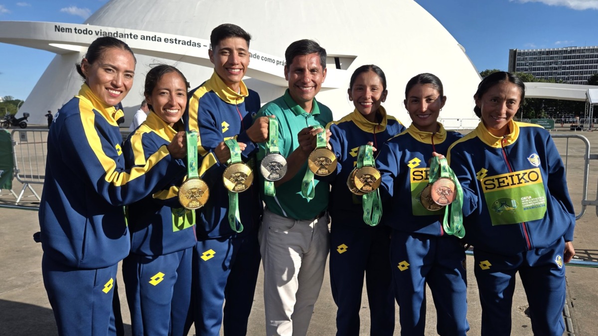Paula Torres y Ecuador triunfan con jerarquía en el Mundial de Marcha en Brasilia