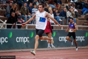 Martin Kouyoumdjian casi alcanza récord chileno de 400 metros en Mount SAC Relays