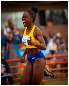 Nicole Caicedo establece récord ecuatoriano en 200 metros en Quito